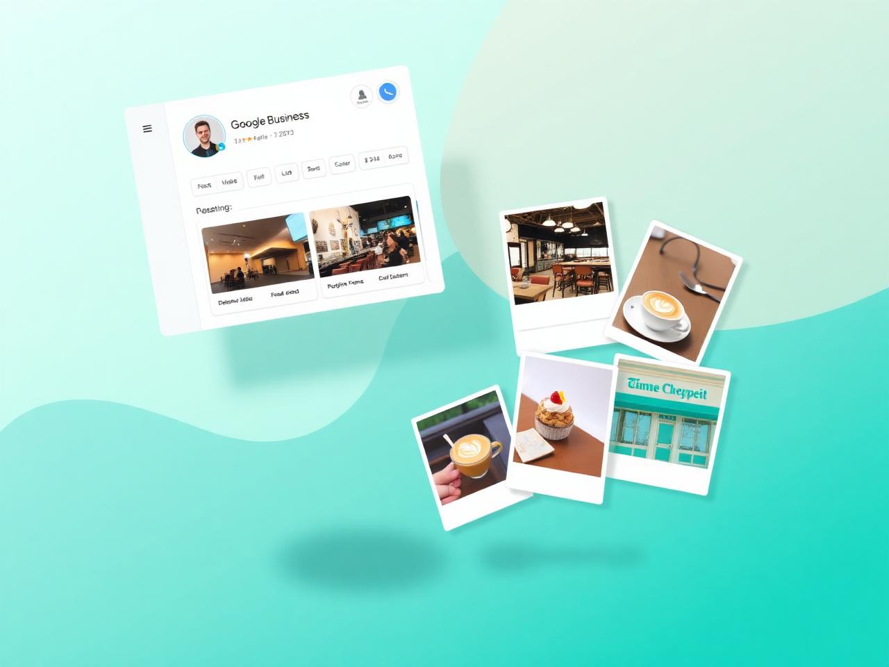 Fiche Google Business optimisée avec photos et avis